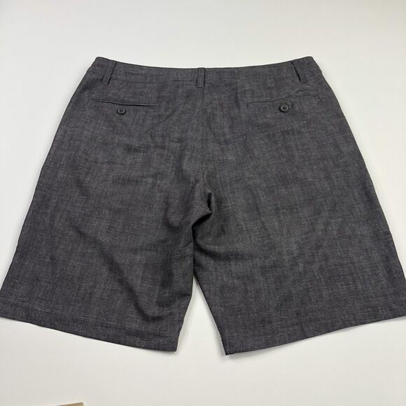 O'neill Hybrid 36 (Fit 37W) Stretch Flat 10" Chino Shorts Gray - Picture 1 of 8